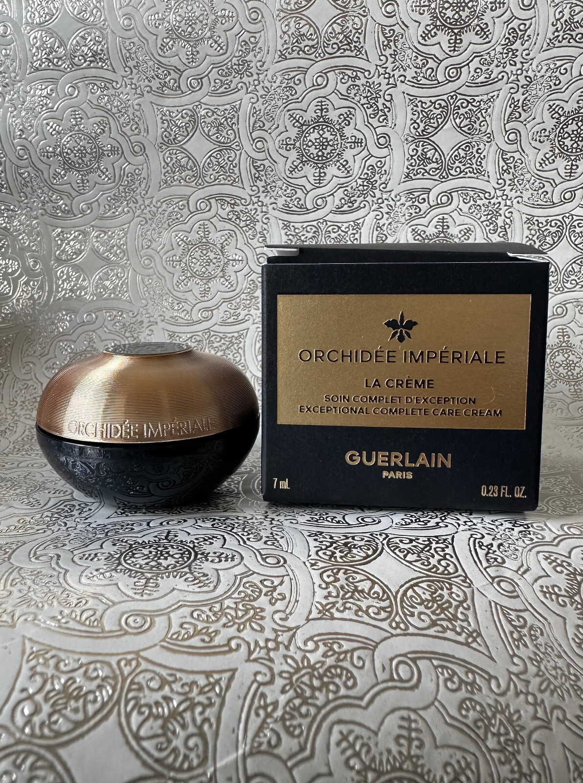 GUERLAIN ORCHIDÉE IMPÉRIALE LA CRÈME 7ml Guerlain Orchidee Imperial la creme 7ml~New In Boxe Sealed