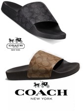 coach mens slippers