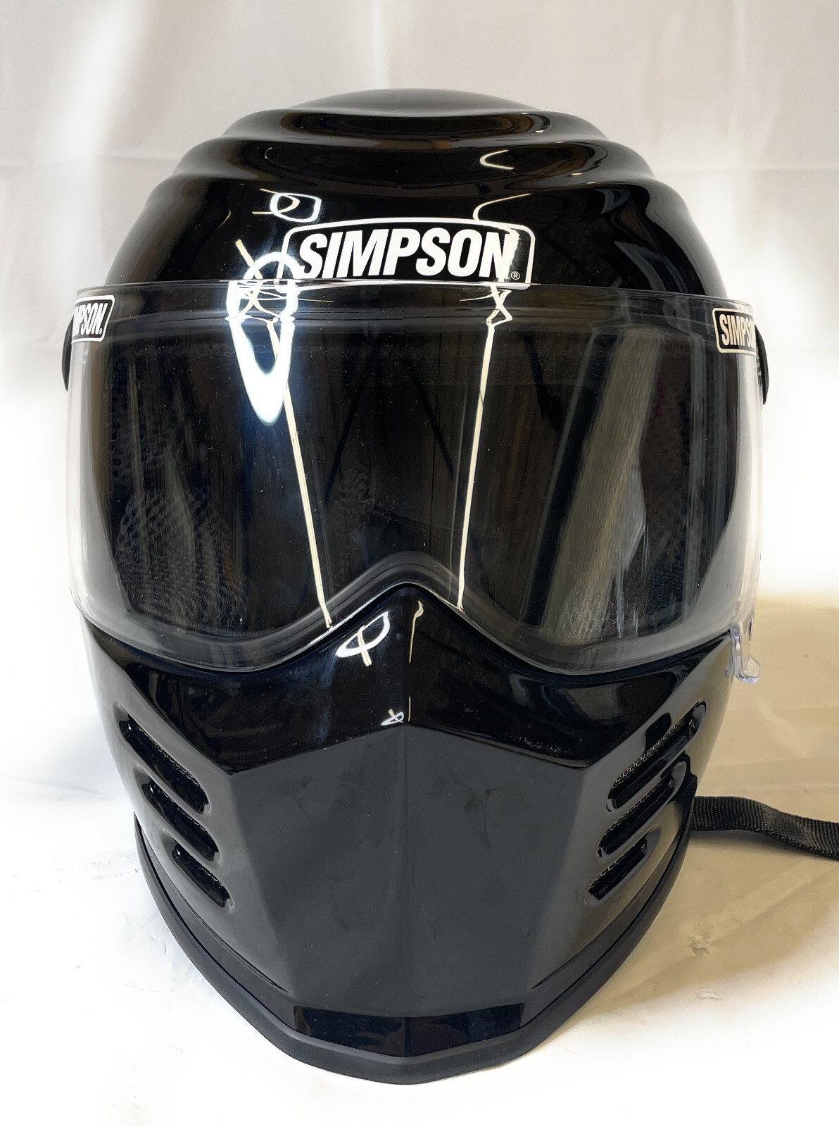 SIMPSON OUTLAW　５９cm Simpson Outlaw Bandit Motorcycle Helmet - Gunmetal - Get