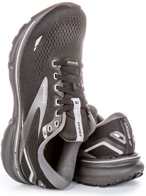 Pre-owned Brooks England Brooks Ghost 15 Gtx Weather Resistance Running Womens Sneakers Black Us 5 - 11