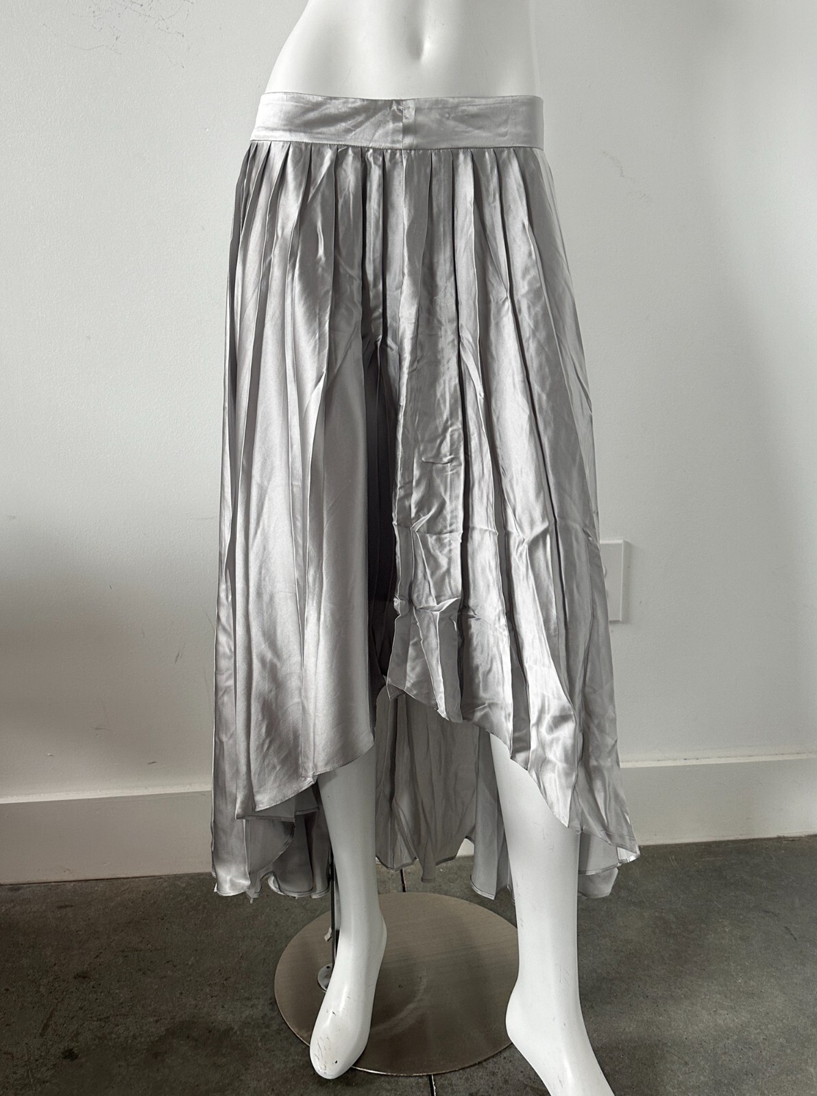 Ameri　AMANDA SHEER PLEATS SKIRT AMANDA SHEER PLEATS SKIRT