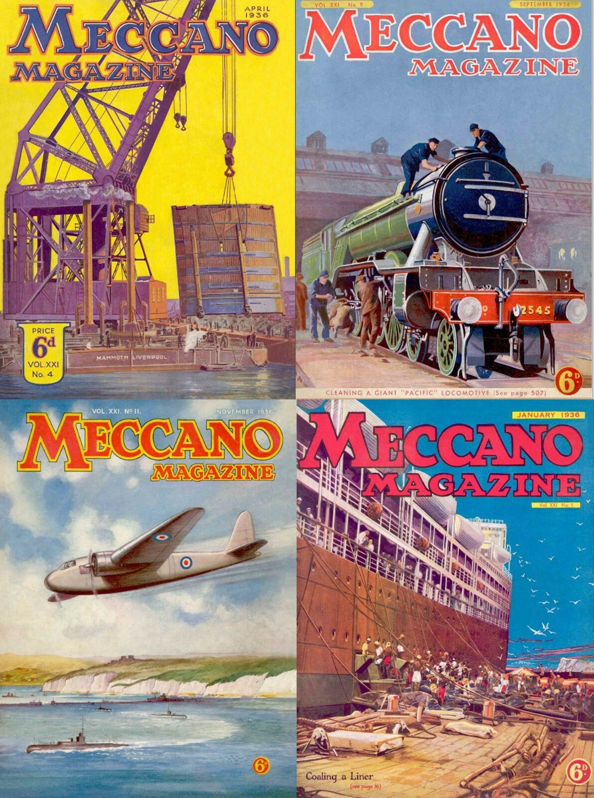 MECCANO MAGAZINE 1960 12冊セット MECCANO MAGAZINE 1960 12冊