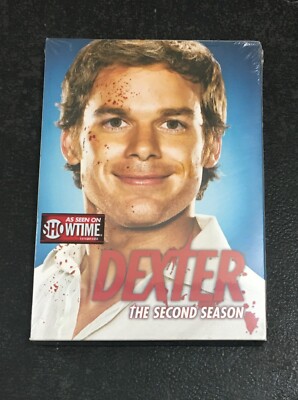 Dexter - The Complete Second Season DVD, 2008, 4-Disc Set NEW SEALED