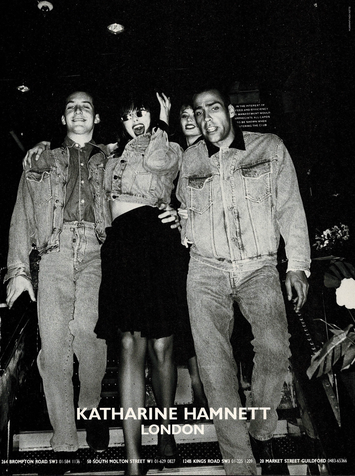 初期1980s 本国KATHARINE HAMNETTLondon 初期1980s 本国KATHARINE