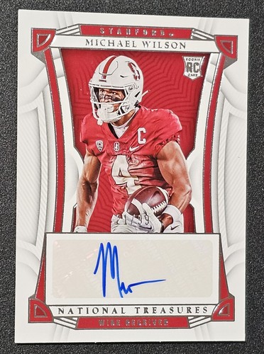 2023 Panini National Treasures Collegiate Michael Wilson #RS-MIW