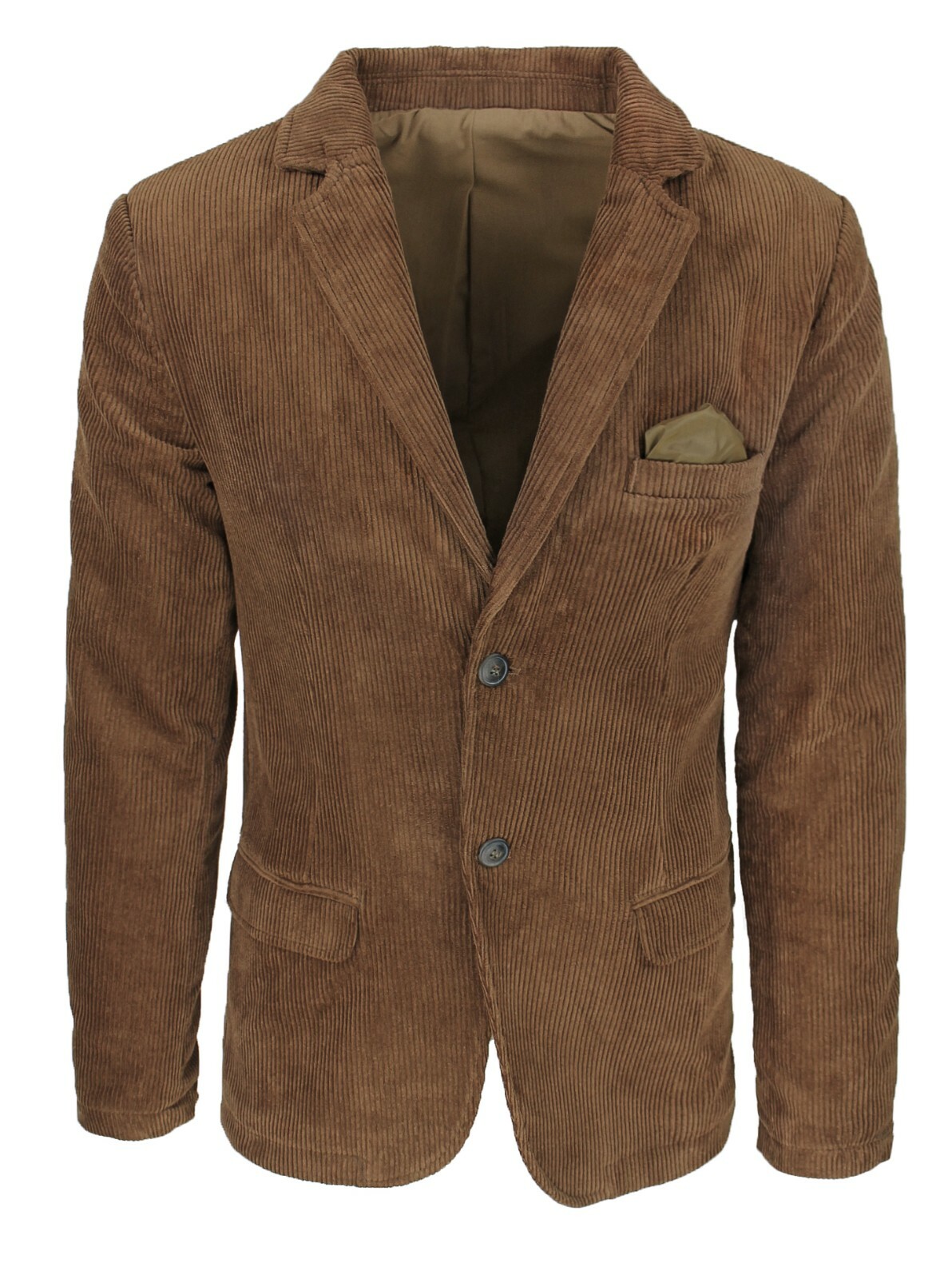 Giacca Uomo Velluto Sartoriale Slim Fit - Blazer Invernale Elegante Con Pochette, Made In Italy - Foto 7