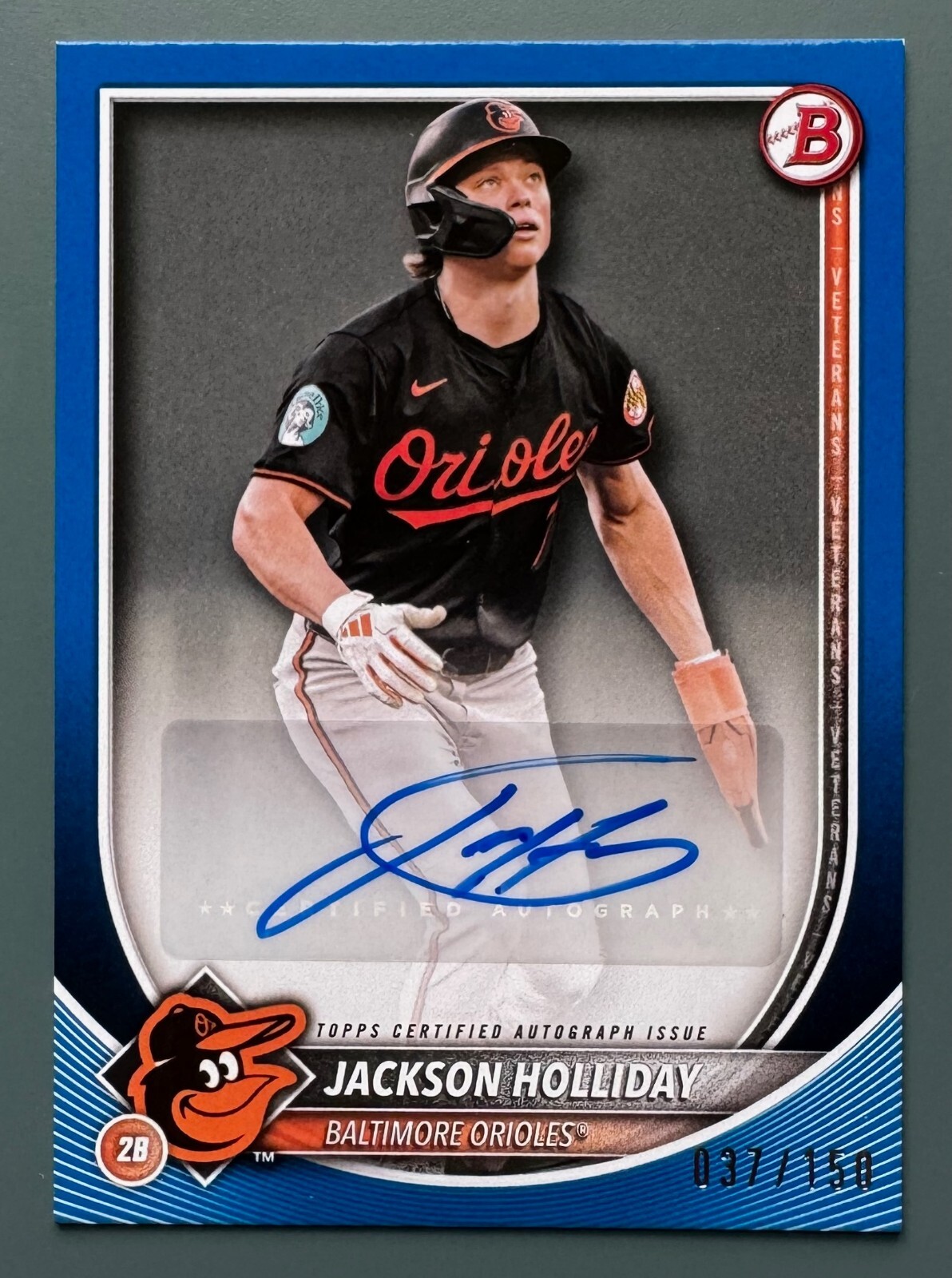 Topps - 150枚限定 Bowman Jackson Holliday PSA 10 PSA 10 JACKSON HOLLIDAY 2022 Bowman Draft 1st Edition
