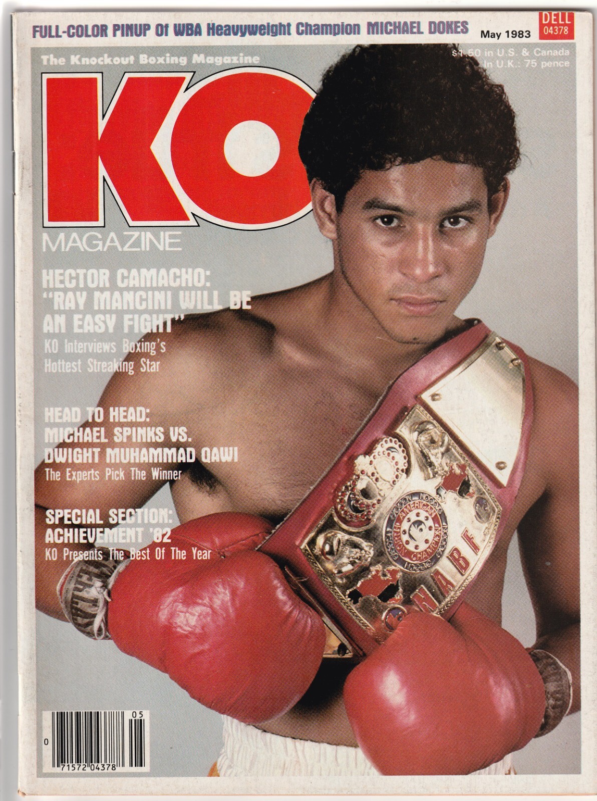 KO MAGAZINE HECTOR CAMACHO BOXING HOFer COVER MAY 1983 | eBay