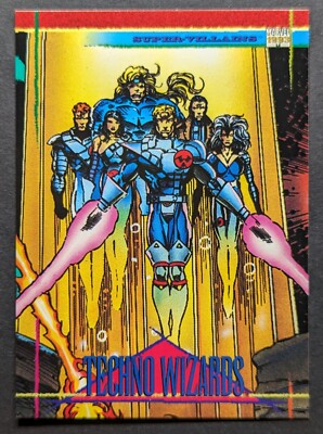 Techno-Wizards 1993 Skybox Marvel Universe Card #128 (NM)