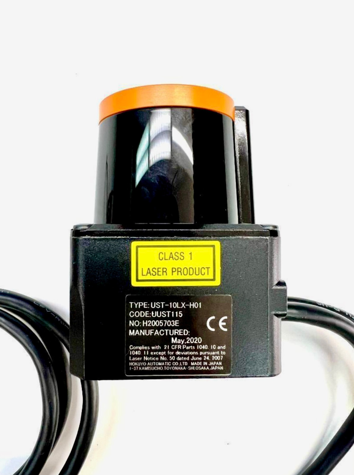 MINT CONDITION HOKUYO UST-10LX-H01 Scanning Laser