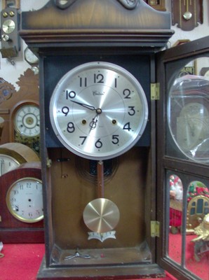 Large Wall Clock Made Of Wood 35 Day.  Hour and Half Hour Strike
