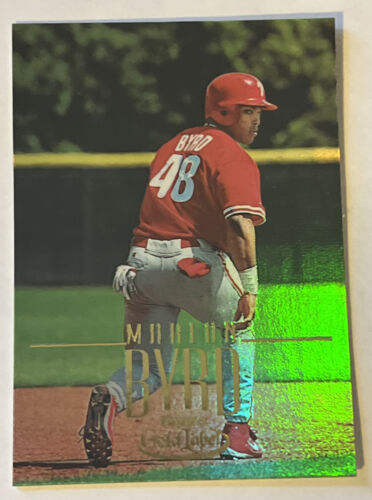 2002 Topps Gold Label RC ROOKIE CARD MARLON BYRD #136 Philadelphia Phillies. rookie card picture
