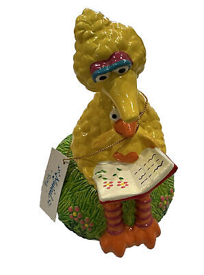 Vtg1981 SesameStreetBigBirdMusic Box. Gorham. Muppets Inc./ Korea SingA Song NOS