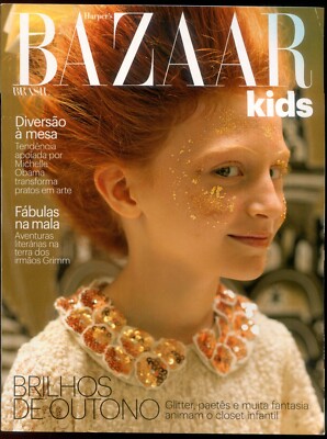 BAZAAR KIDS MAGAZINE BRAZIL 2013 - May Anna Alice Glitter Sparkle Fashion
