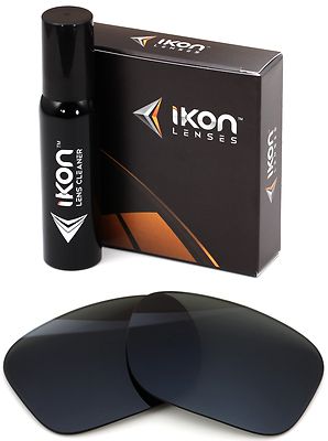 Polarized IKON Replacement Lenses For Von Zipper Sham - Black