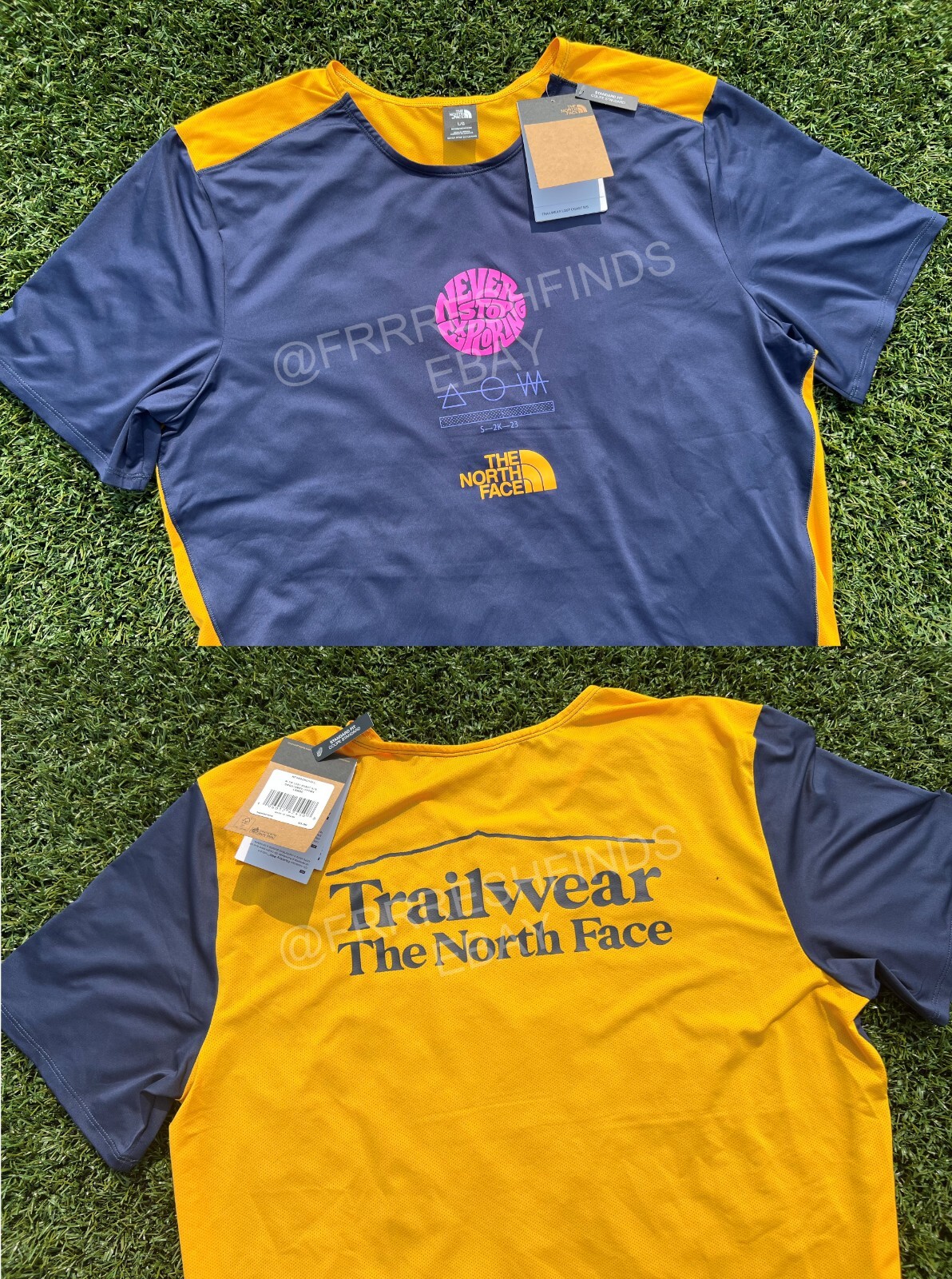23SS☆【THE NORTH FACE】☆W TRAILWEAR ロスト COAST TEEシャツ The North Face Trailwear Lost Coast Short-Sleeve Shirt