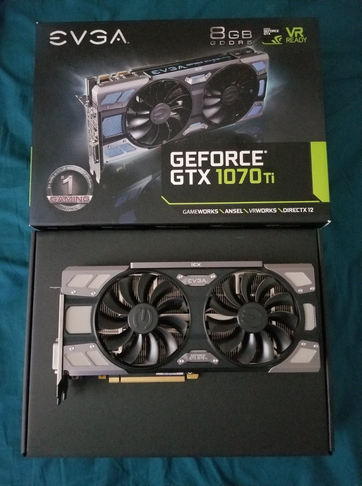 NVIDIA EVGA 1070 ti FTW2 8 gig