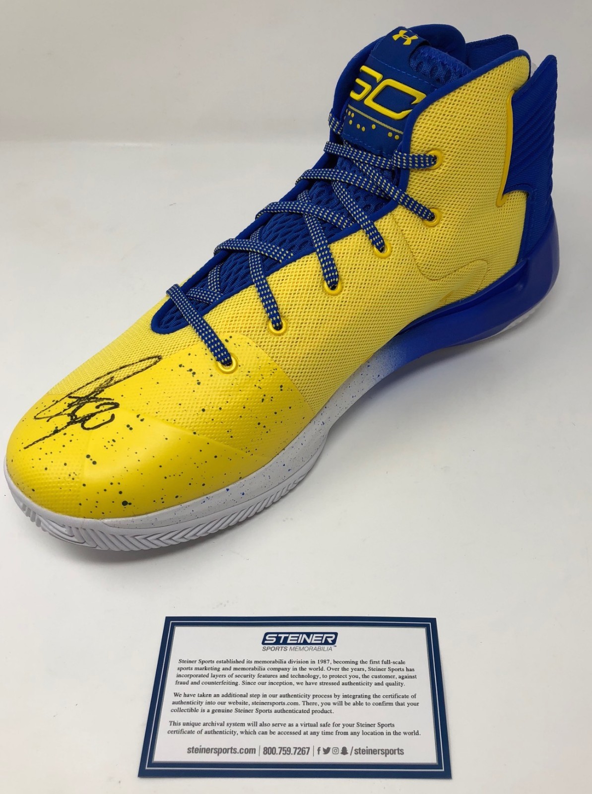 stephen curry yellow shoes