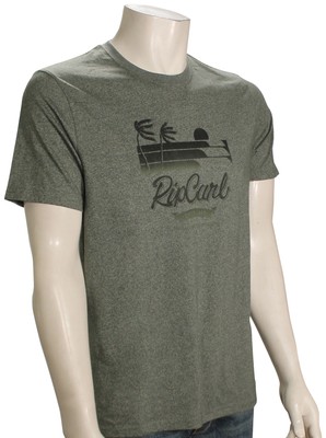 

Футболка Rip Curl Love A Palmy — Sage Marle — новинка, Зеленый