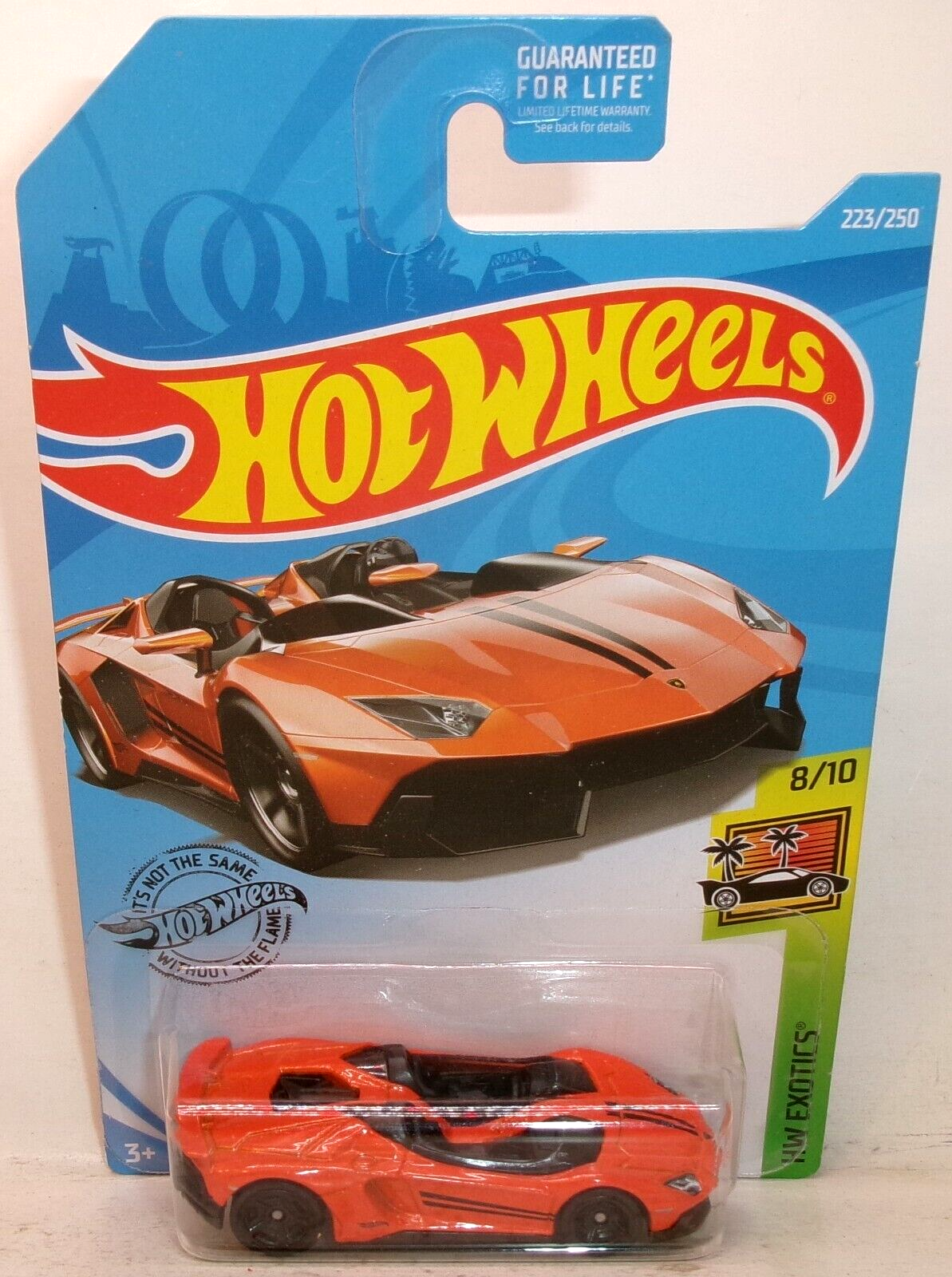 ブランド通販サイトをすべて 1:64 WHEELS HOT 2019 HW LAMBORGHINI ORANGE 10 OF #8 EXOTICS ミニカー