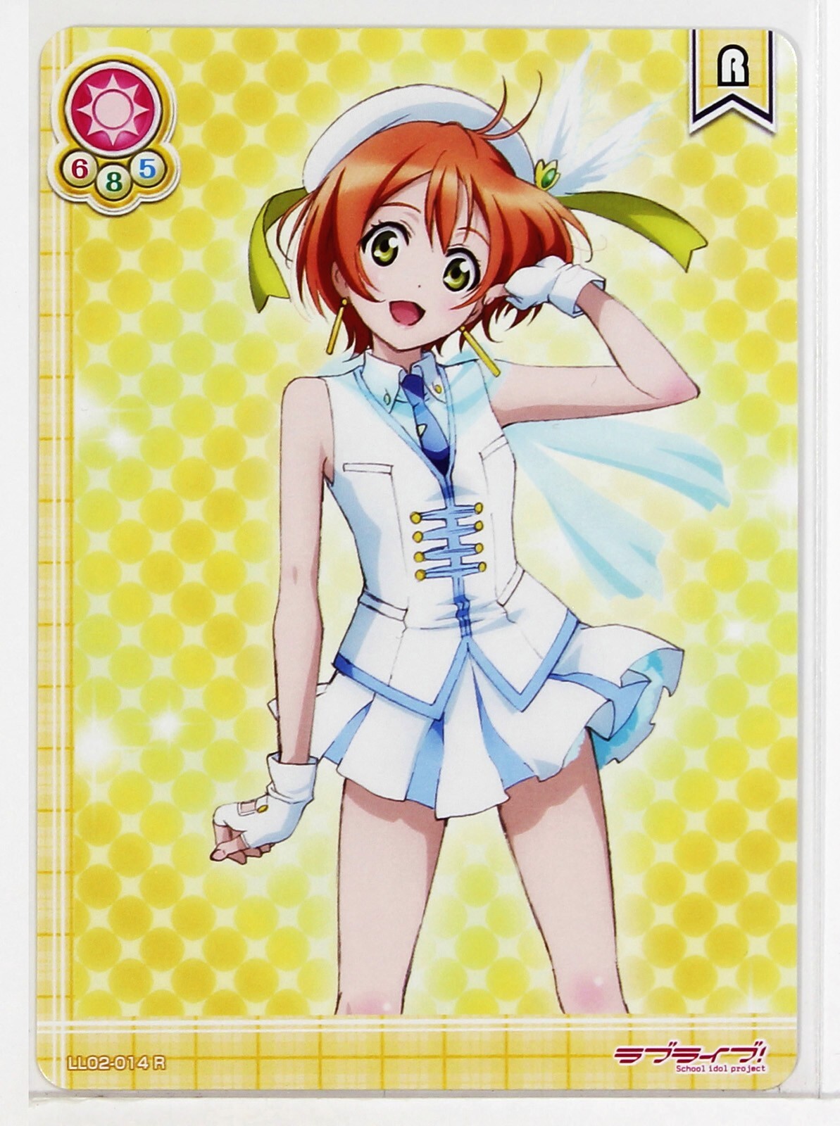 PSA9】ラブライブ！Rin Hoshizora トレーディングカード #089 Love Live School Idol Collection Card TCG LL02-014 R Rin