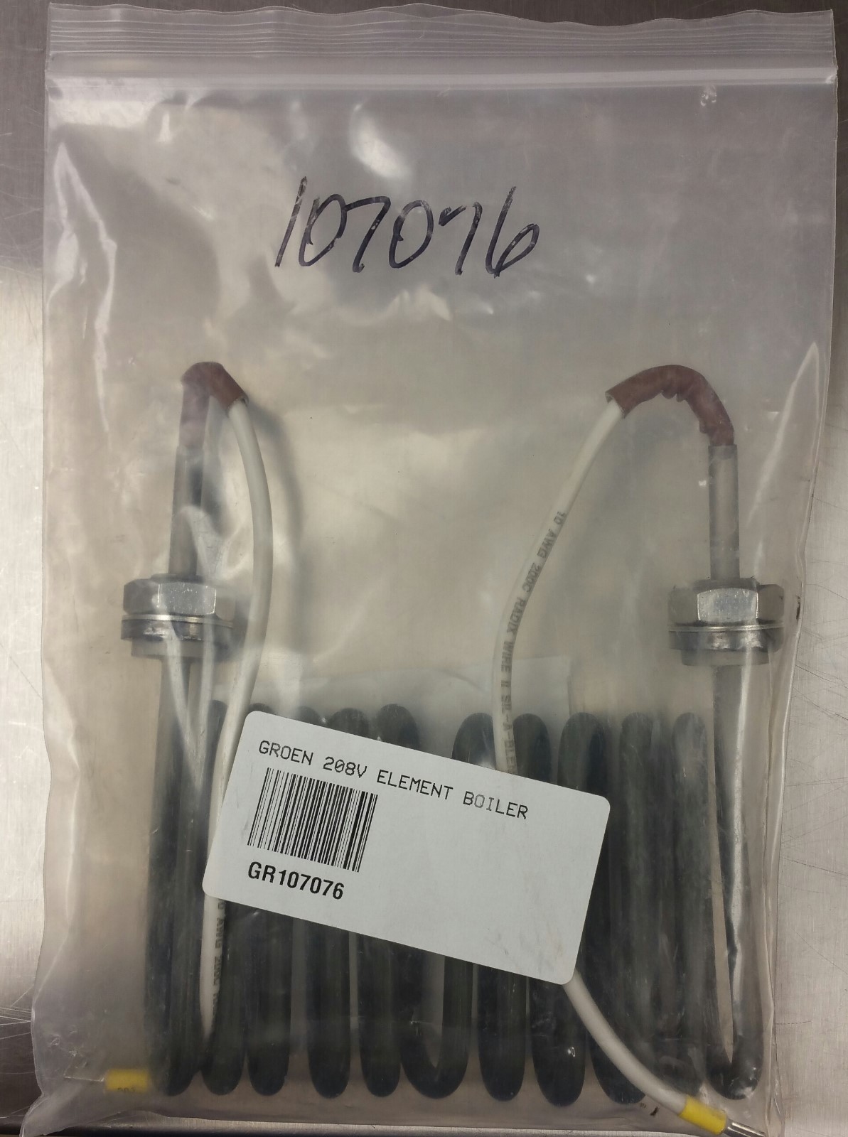 (2) GROEN 107076 208V  BROILER ELEMENT & (1) AIR ELEMENT GREAT DEAL! PACKAGE