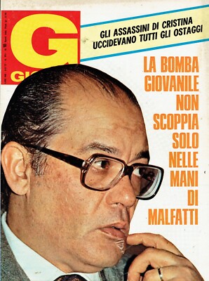 GIORNI 1977/10=NILLO TINAZZI ANGELO FALCIANO ENRICO DE CILLIA=16 MARZO 1977=