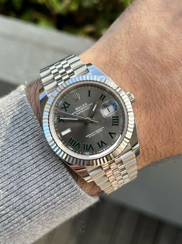 Rolex Datejust 126334 Wimbeldon - Jubilee Bracelet with