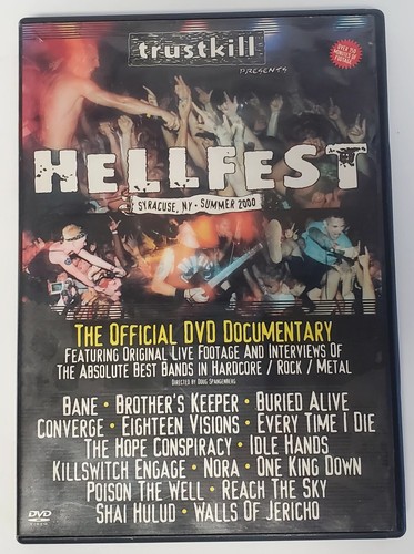 Hellfest DVD Documentary Hardcore Rock/Metal Syracuse NY