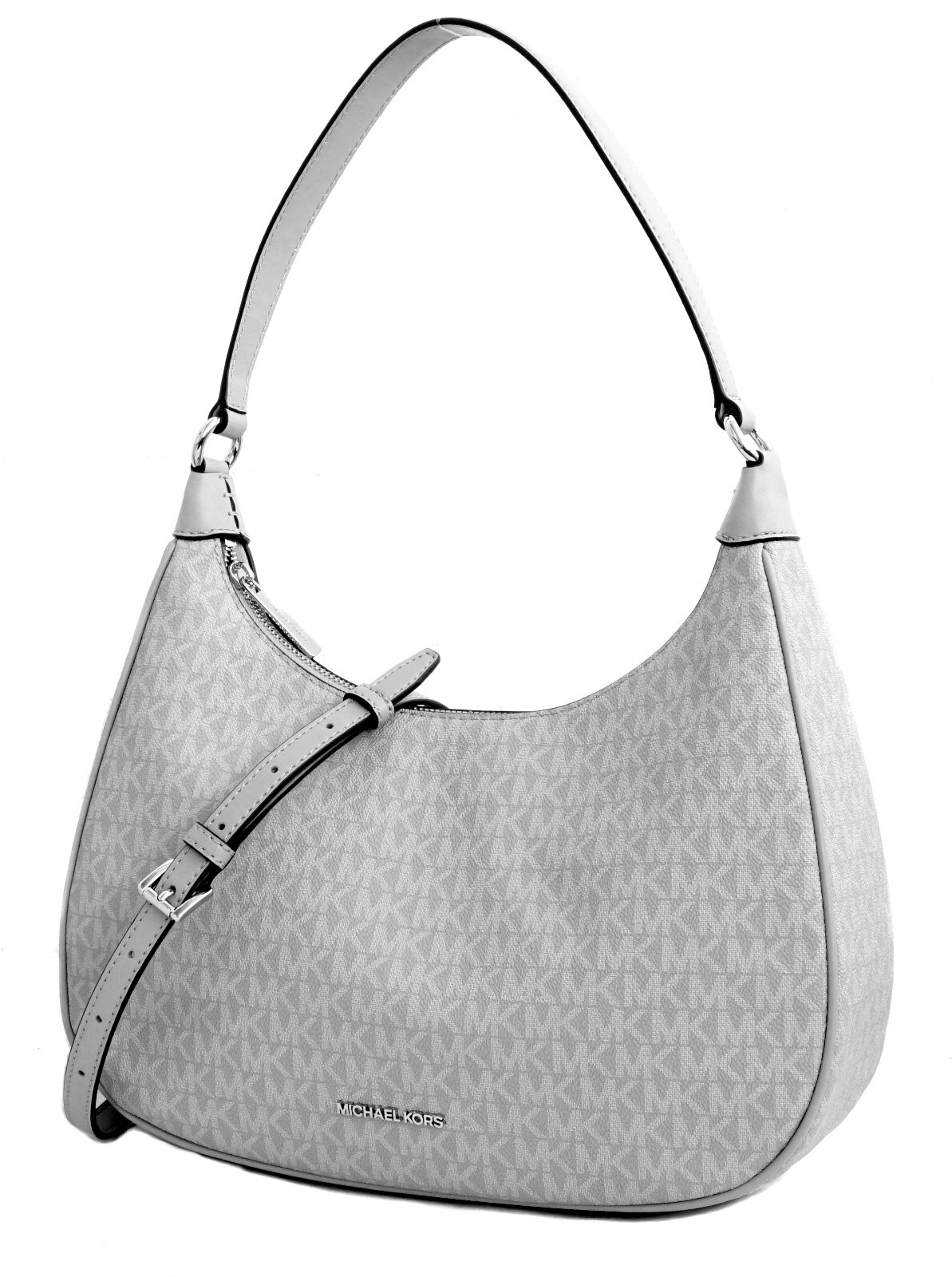 Michael Kors Женская сумка через плечо Cora Large Hobo Shldr Pearl Grey New