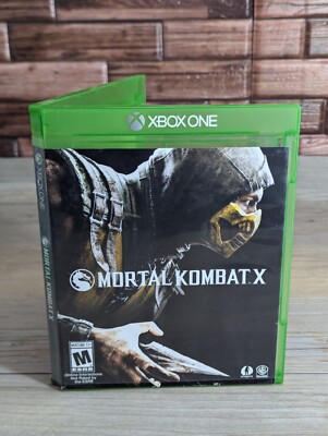 Mortal Kombat X (Microsoft Xbox One 2015 WB) Case and Disk