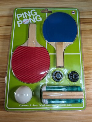 Desktop Miniature Ping Pong Set New Paddles Net Ball Table Tennis Game Set