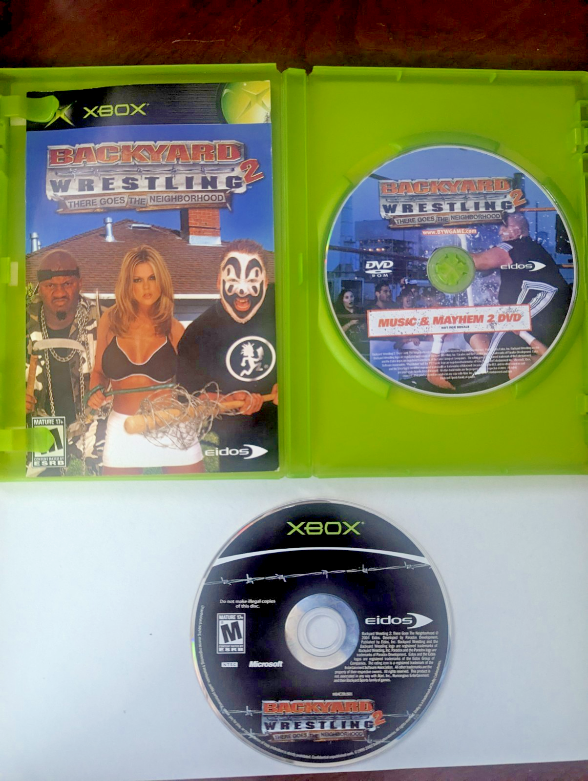 Xbox - xbox★BACKYARD WRESTING 2 THERE GOES THE Backyard Wrestling 2: There Goes the Neighborhood (Microsoft