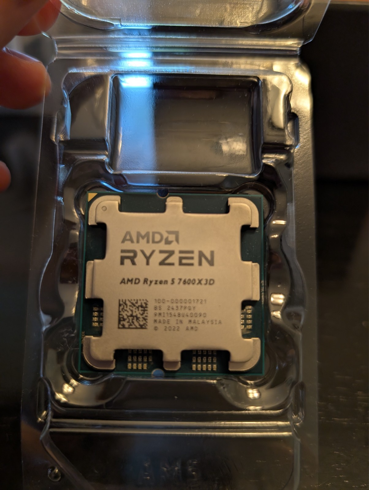AMD Ryzen 5 7600X3D Raphael AM5 4.1GHz 6-Core Desktop