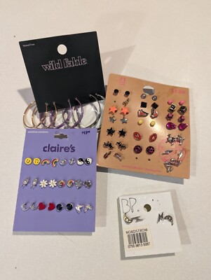 Lot Of Earrings Studs