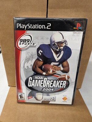 NCAA GameBreaker 2004 (Sony PlayStation 2, 2003) - New -SEALED READ DESCRIPTION