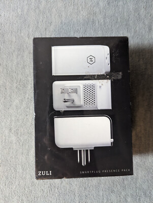 Zuli SmartPlug Smart Home Control 3 Pack , Dimmer, Energy Monitor w/ iOS Control