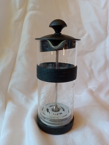 NINJA Coffee Bar Easy Milk Frother Glass Black Lid BPA 6 oz Capacity