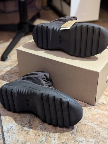 Pre-owned Adidas Originals Size 9.5 - Adidas Yeezy Desert Boot High Oil In Brown