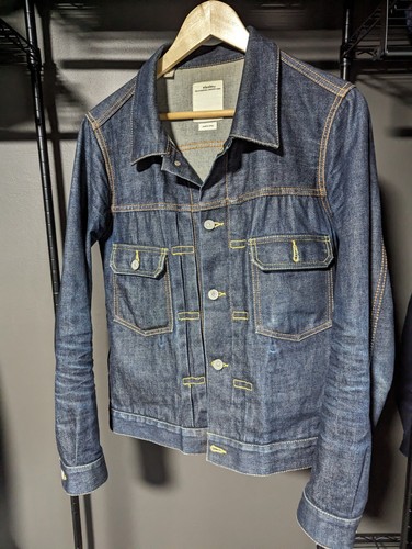 Visvim 101 Japanese Raw Selvedge Denim Jacket Size 2 | eBay Visvim 101 Japanese Raw Selvedge Denim Jacket Size 2 | eBay