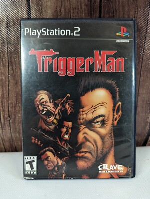 PS2 Sony Playstation 2 Trigger Man Game CIB Good Condition 