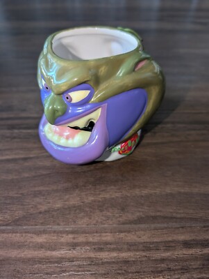 RARE Warner Brothers Looney Tunes Space Jam 1996 Ceramic Mug Michael Jordan