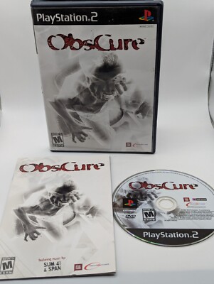 Obscure | Sony PlayStation 2 PS2 | 2005 | Complete CIB