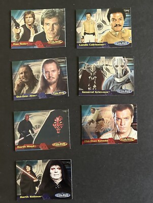 2006 Topps Star Wars: Evolution Update Edition  7 CARD LOT !!!