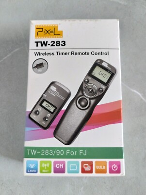 Pixel TW-283 FJ -Wireless Shutter Release Timer Remote Control for Fuji Cameras