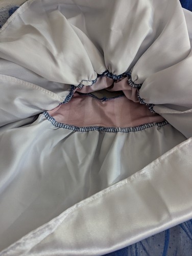 Marvel American Dream Costume, Size 0 , Sleeveless Dress, Gloves, Mask