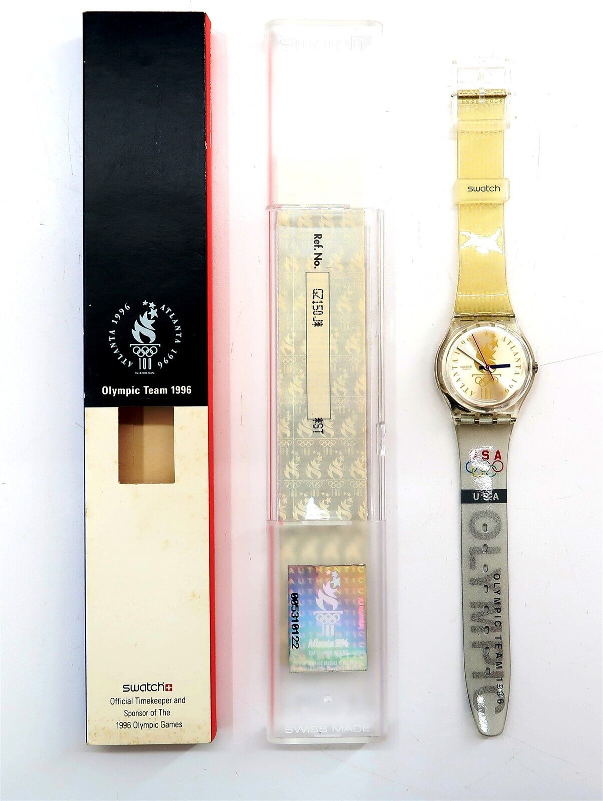 1996年 OLYMPIC GAMES オリンピック SWATCH スウォッチ 腕時計