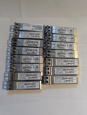 Lot of 15 Juniper Networks  SFP-10GE-SR Transceiver Module