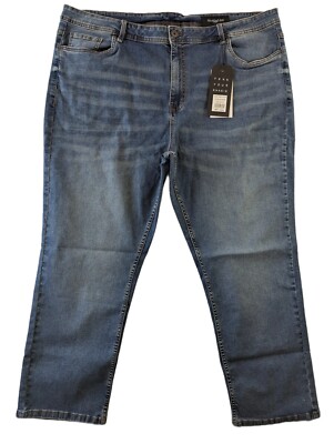 F#%K YOUR KHAKIS 46x30 Mens The Perfect Jean Athletic Fit Cowboy-YLW Tint NWT