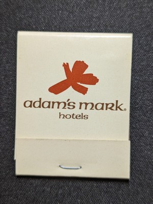 Vintage Matchbook Cover  Adams Mark Hotels  Daytona Beach, Florida gmg unstruck